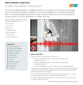Audio Exception Detection in Waverly,  IA
